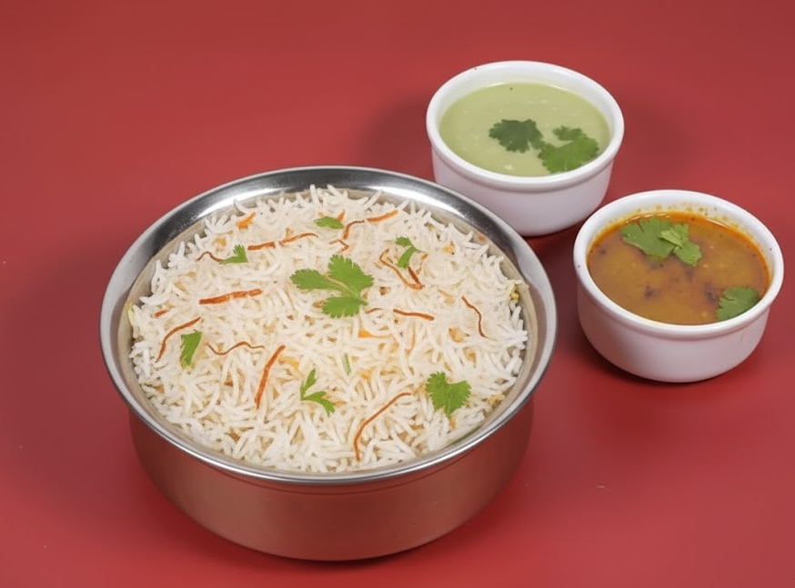 Biryani Rice at Biryani Box Company Bhilai